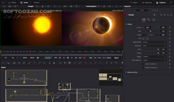 دانلود Blackmagic Design Fusion Studio 19.1.2 (x64) - دانلود جلوه های ویژه - سافت گذر