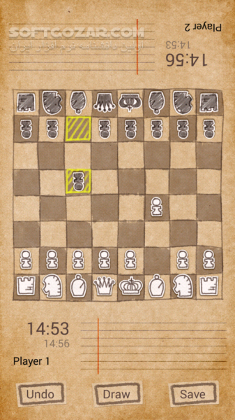 دانلود Bluetooth Chess 2.4 for Android +2.3 - دانلود بازی چند کاربره و تحت شبکه بلوتوث شطرنج برای اندروید - سافت گذر