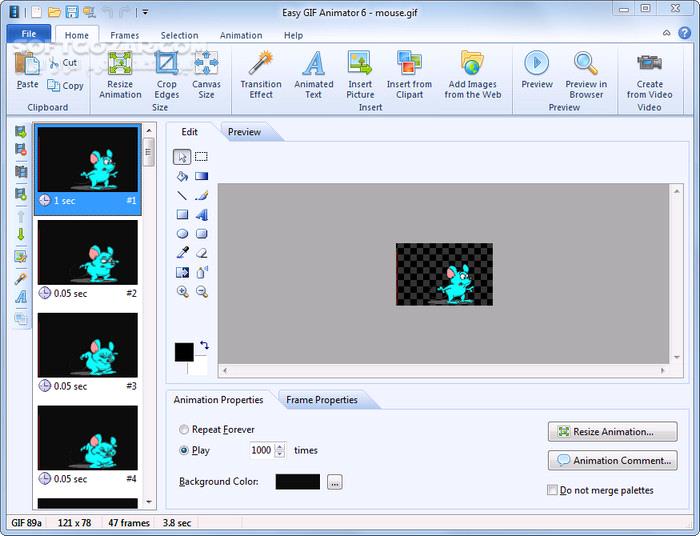 دانلود Blumentals Easy GIF Animator Professional / Personal 7.3.0.61 - دانلود ساخت تصاویر متحرک گیف انیماتور - سافت گذر