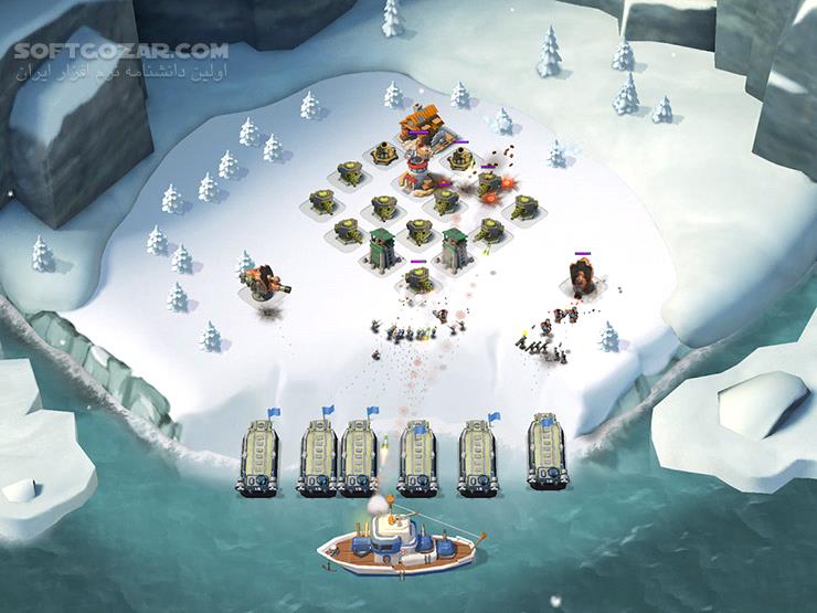 دانلود Boom Beach 45.542 for Android +4.0 - دانلود بوم بیچ برای اندروید - سافت گذر