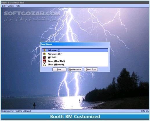 دانلود TeraByte Unlimited BootIt Bare Metal 1.91 - دانلود پارتیشن بندی و مدیریت بوت - سافت گذر