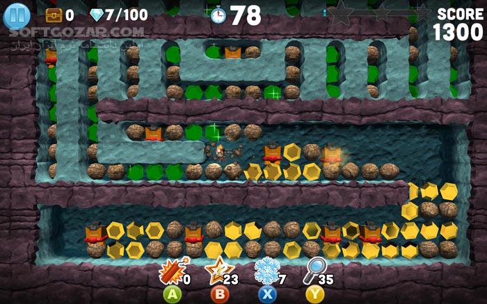 دانلود Boulder Dash - 30th Anniversary - دانلود بازی بولدر دش صخره نورد - سافت گذر