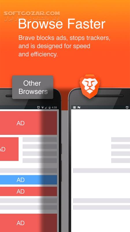 دانلود Brave Browser 1.77.97 For Android +9.0 - دانلود مرورگر بریو برای اندروید - سافت گذر