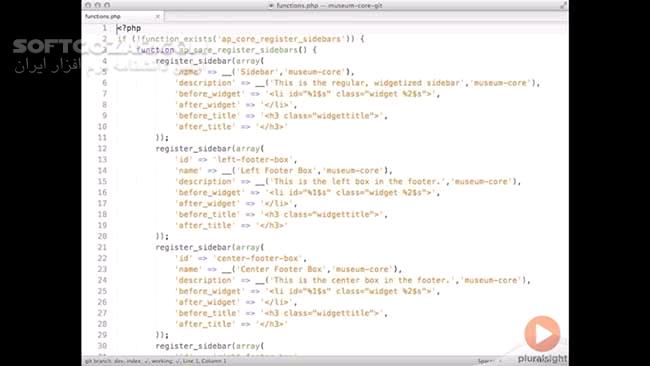 Pluralsight Building a WordPress Theme Framework with Bootstrap 3 تصاویر نرم افزار  - سافت گذر