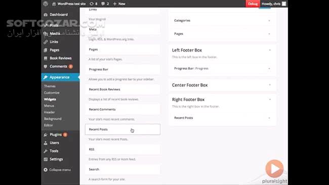 Pluralsight Building a WordPress Theme Framework with Bootstrap 3 تصاویر نرم افزار  - سافت گذر