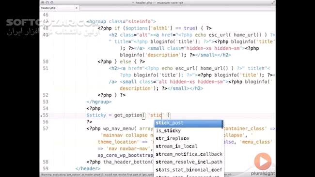 Pluralsight Building a WordPress Theme Framework with Bootstrap 3 تصاویر نرم افزار  - سافت گذر