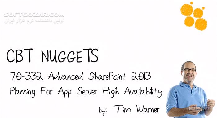 CBT Nuggets Microsoft SharePoint Server 2013 70 332 تصاویر نرم افزار  - سافت گذر