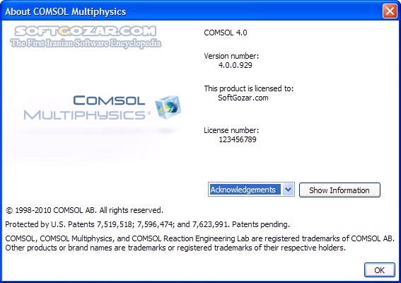 دانلود COMSOL Multiphysics 6.1.282 / 5.6.0.401 / 5.1.3 Win/Mac/Linux - دانلود کامسول مولتی‌ فیزیکس - سافت گذر