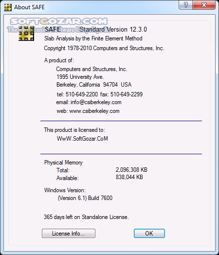 دانلود CSI SAFE 21.2.0.2417 / 20.3.0.2005 / 2016 - دانلود آنالیز و طراحی فونداسیون بتنی سیف - سافت گذر