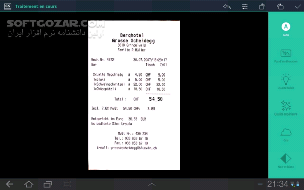 دانلود CamScanner Premium 6.83.0.2503030000 for Android +5.0 - دانلود اسکنر موبایل برای اندروید - سافت گذر