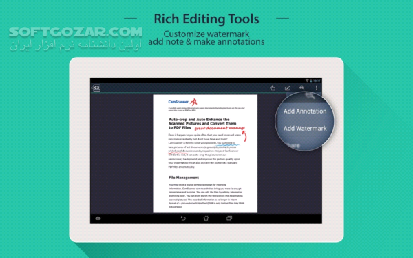 دانلود CamScanner Premium 6.83.0.2503030000 for Android +5.0 - دانلود اسکنر موبایل برای اندروید - سافت گذر