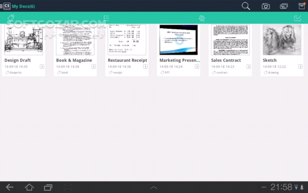 دانلود CamScanner Premium 6.83.0.2503030000 for Android +5.0 - دانلود اسکنر موبایل برای اندروید - سافت گذر