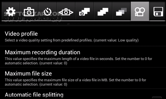 CameraPro 2 0 (CameraX) 3 3 8 for Android 2 2 تصاویر نرم افزار  - سافت گذر
