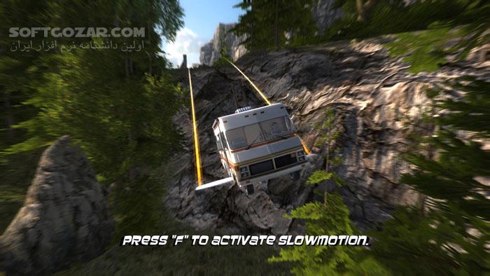 دانلود Camper Jumper Simulator - دانلود بازی ماشین کاروان - سافت گذر