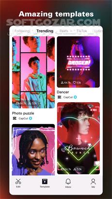 دانلود CapCut Video Editor 13.9.0 For Android +9.0 - دانلود کپ کات برای اندروید - سافت گذر