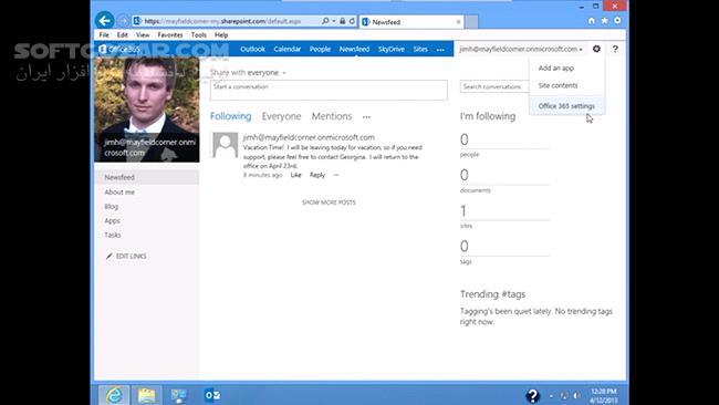 دانلود Career Academy - Microsoft Office 365 Getting Started - دانلود فیلم آموزش آشنایی با مایکروسافت آفیس 365 - سافت گذر