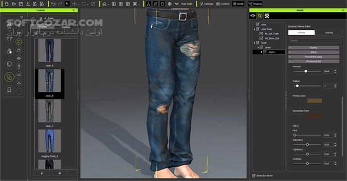 دانلود Reallusion Character Creator 4.4.2405.1 - دانلود طراحی و مدلسازی کاراکترهای سه بعدی - سافت گذر