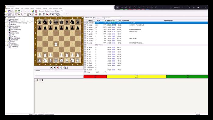 دانلود Chess Assistant 26 v12.00 Build 2 - دانلود مدیریت و تحلیل بازی‌های شطرنج - سافت گذر