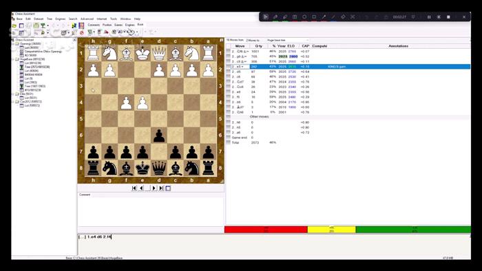 دانلود Chess Assistant 26 v12.00 Build 2 - دانلود مدیریت و تحلیل بازی‌های شطرنج - سافت گذر