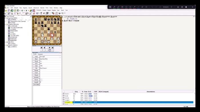دانلود Chess Assistant 26 v12.00 Build 2 - دانلود مدیریت و تحلیل بازی‌های شطرنج - سافت گذر