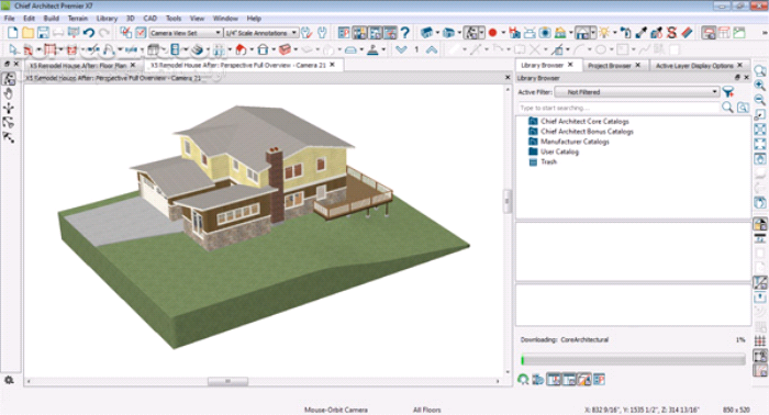 دانلود Chief Architect Premier / Interiors X13 v23.2.0.5 / macOS - دانلود طراحی دو و سه بعدی داخل و خارج ساختمان - سافت گذر