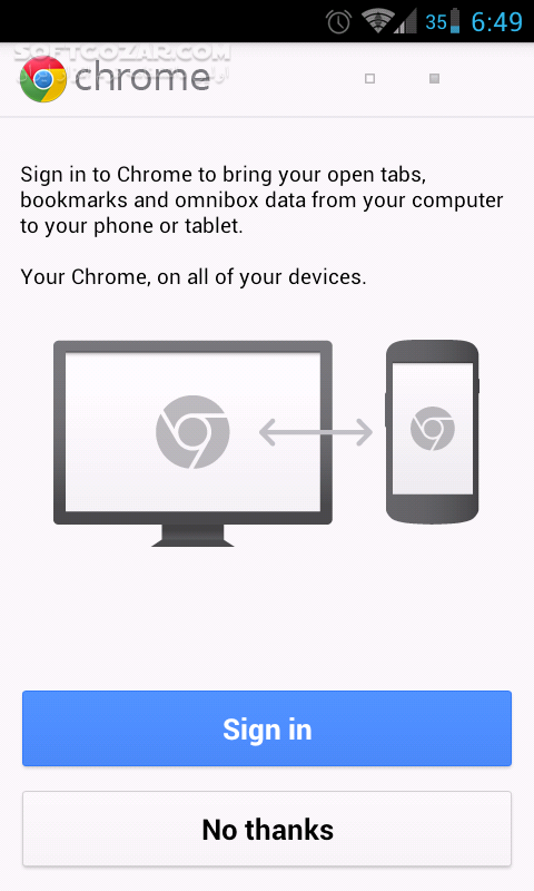 دانلود Google Chrome 135.0.7049.79 For Android +10.0 - دانلود مرورگر کروم برای اندروید - سافت گذر