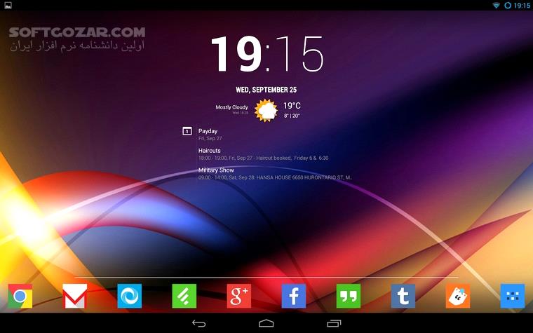 دانلود Chronus Pro – Home & Lock Widget 20.0 for Android +5.0 - دانلود ویجت زیبا اندروید برای اندروید - سافت گذر