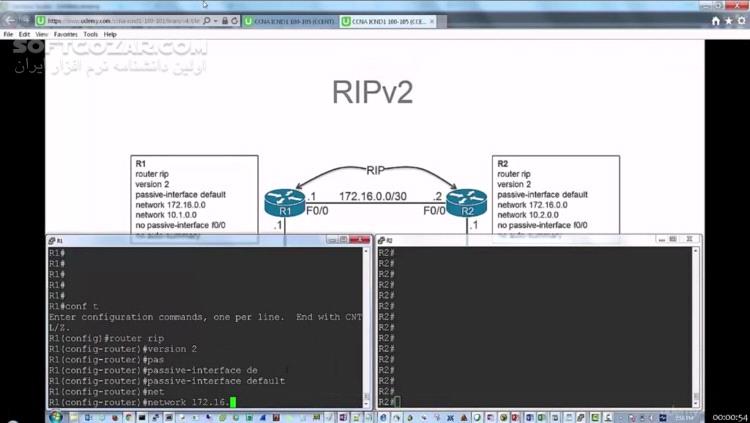 دانلود Cisco CCNA ICND1 100-105 (Version 3.0) (2016) - دانلود فیلم آموزشی مدرک شبکه CCNA - سافت گذر