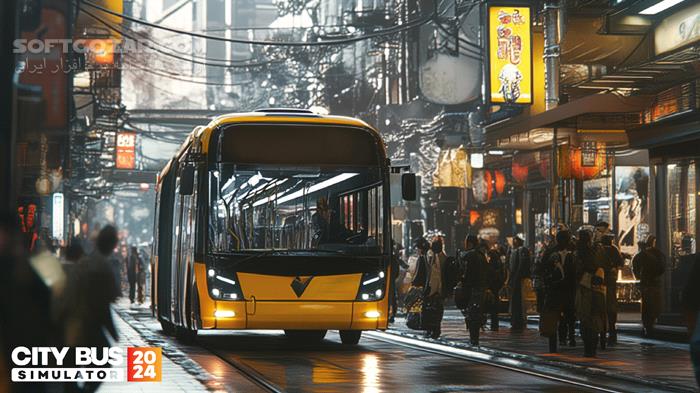 دانلود City Bus Simulator 2024 - دانلود بازی رانندگی با اتوبوس - سافت گذر