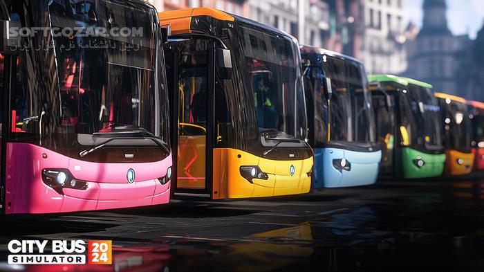 دانلود City Bus Simulator 2024 - دانلود بازی رانندگی با اتوبوس - سافت گذر