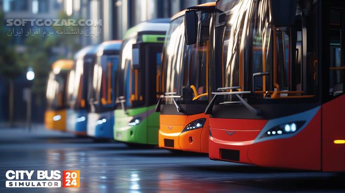 دانلود City Bus Simulator 2024 - دانلود بازی رانندگی با اتوبوس - سافت گذر