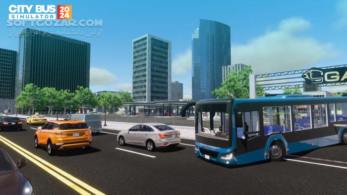 دانلود City Bus Simulator 2024 - دانلود بازی رانندگی با اتوبوس - سافت گذر