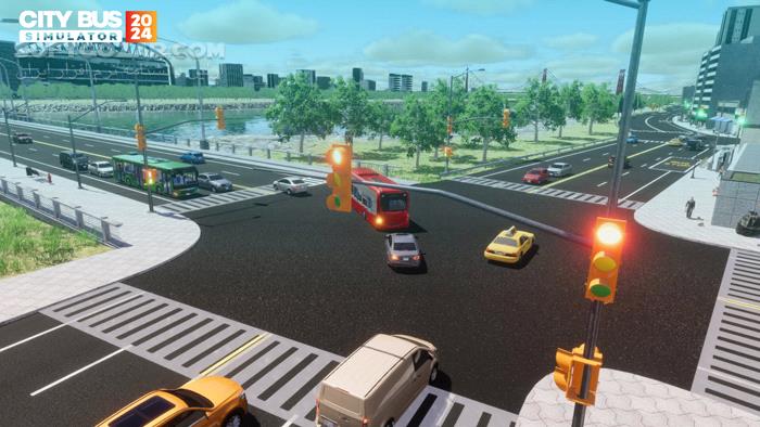 دانلود City Bus Simulator 2024 - دانلود بازی رانندگی با اتوبوس - سافت گذر