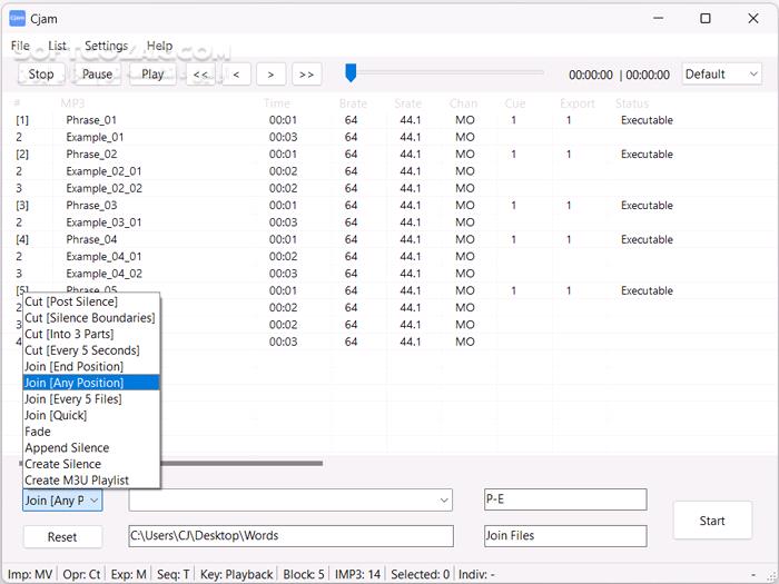 دانلود Cjam 1.9.8.0 - دانلود ویرایش فایل صوتی - سافت گذر