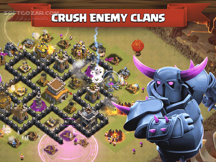 دانلود Clash of Clans 16.386.14 for Android - دانلود کلش آف کلنز برای اندروید - سافت گذر