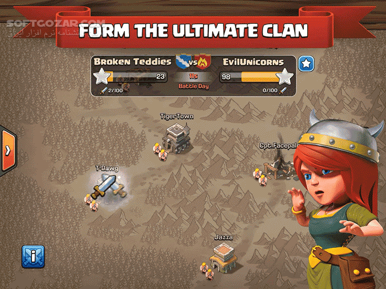 دانلود Clash of Clans 16.386.14 for Android - دانلود کلش آف کلنز برای اندروید - سافت گذر