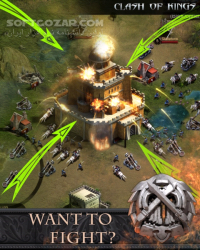 دانلود Clash of Kings 10.01.0 for Android +2.3.3 - دانلود کلش آف کینگ برای اندروید - سافت گذر