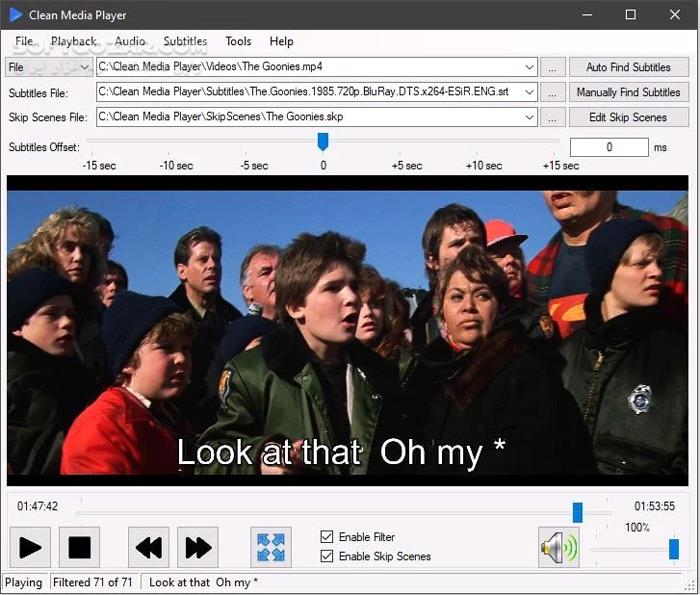 دانلود Clean Media Player 2025.7.11.1 - دانلود حذف خودکار الفاظ رکیک و محتوای نامناسب از ویدئوها - سافت گذر