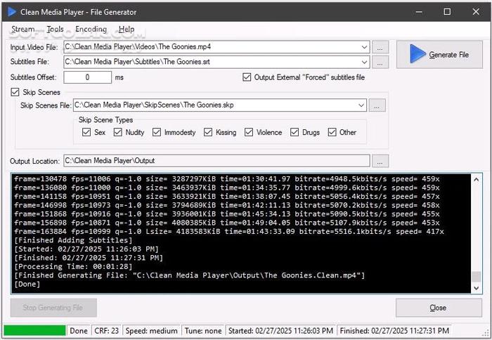 دانلود Clean Media Player 2025.7.11.1 - دانلود حذف خودکار الفاظ رکیک و محتوای نامناسب از ویدئوها - سافت گذر