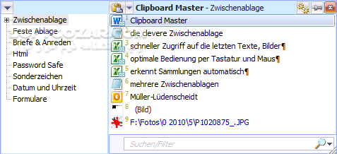 Clipboard Master 4 10 6 تصاویر نرم افزار  - سافت گذر