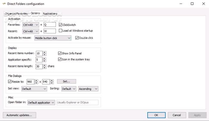 دانلود CodeSector Direct Folders Pro 4.3 - دانلود دسترسی سریع به پوشه‌ها - سافت گذر