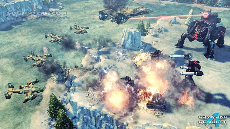 دانلود Command And Conquer 4 Tiberian Twilight - دانلود بازی نسخه جدید بازی استراتژیک جنرالز - سافت گذر