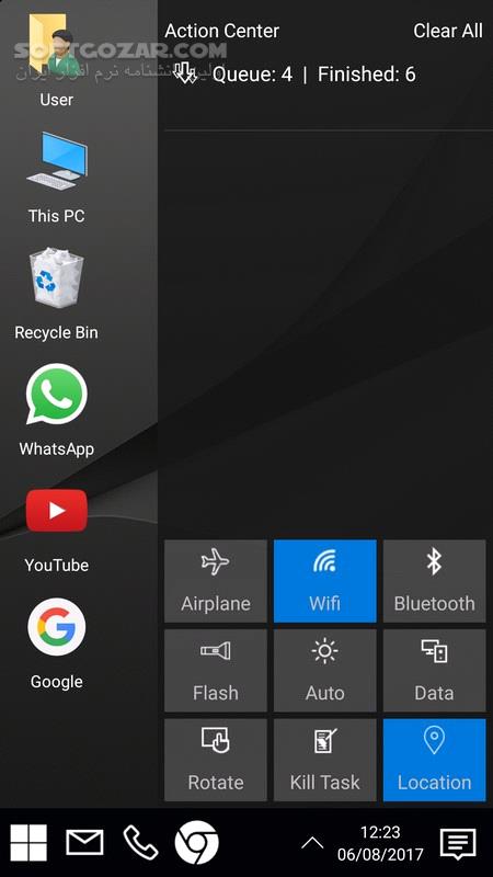 دانلود Computer Launcher 12.9 For Android +4.1 - دانلود لانچر ویندوز 10 برای اندروید - سافت گذر