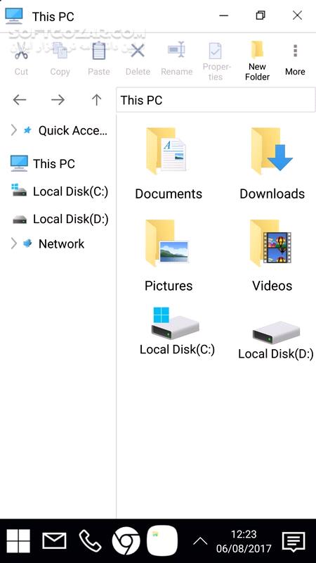 دانلود Computer Launcher 12.9 For Android +4.1 - دانلود لانچر ویندوز 10 برای اندروید - سافت گذر
