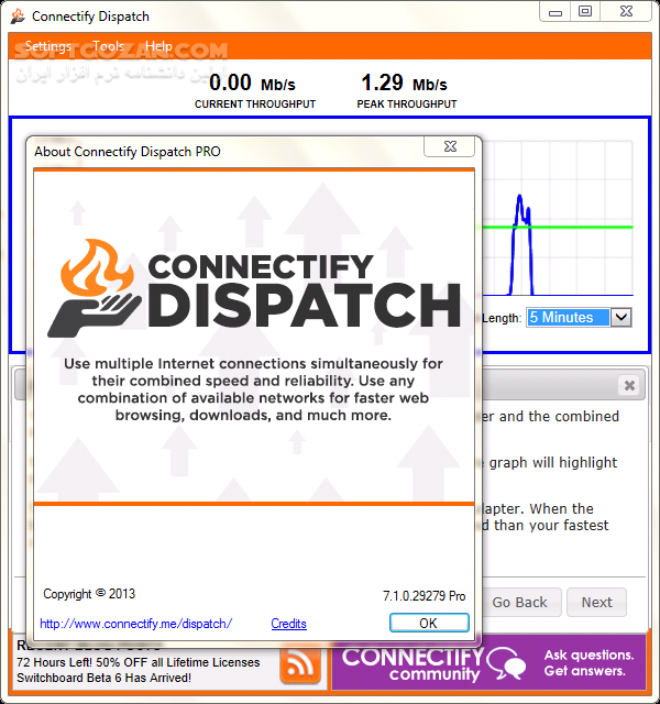 دانلود connectify me