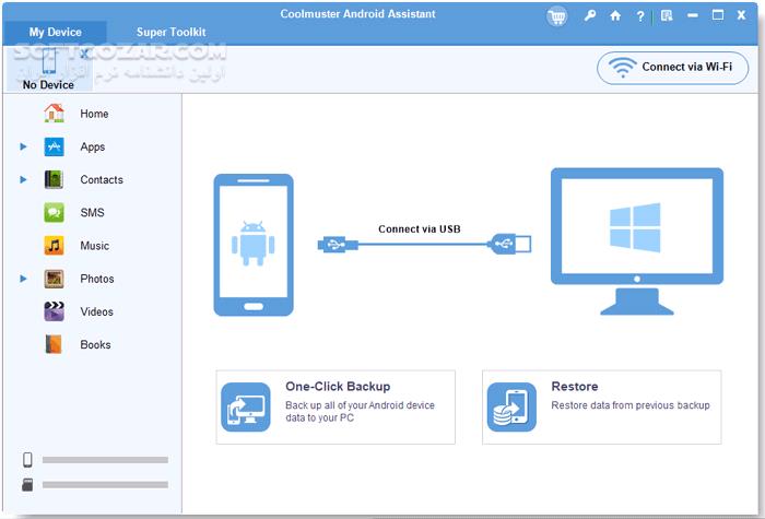 دانلود Coolmuster Android Assistant 5.2.55 - دانلود مدیریت گوشی اندرویدی با کامپیوتر - سافت گذر