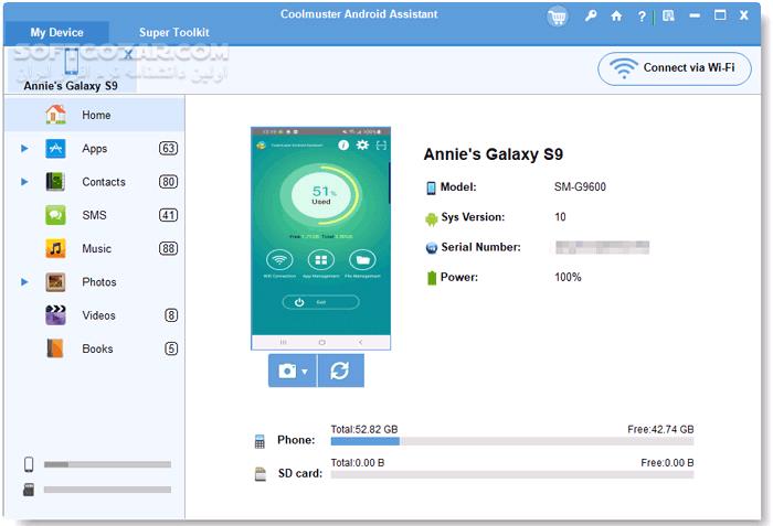 دانلود Coolmuster Android Assistant 5.2.55 - دانلود مدیریت گوشی اندرویدی با کامپیوتر - سافت گذر