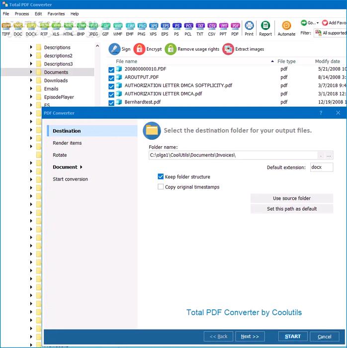 دانلود Coolutils Total PDF Converter 6.5.0.343/137 - دانلود تبدیل فرمت پی‌دی‌اف - سافت گذر