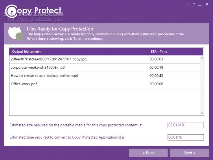 دانلود Copy Protect 3.0.1 - دانلود غیرقابل کپی کردن فایل‌ها - سافت گذر