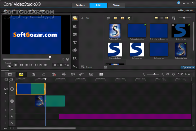دانلود Corel VideoStudio Ultimate X10 v20.5.0.60 / x86/x64 - دانلود کورل ویدیو استودیو - سافت گذر